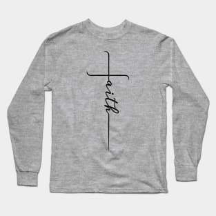 Faith Cross Long Sleeve T-Shirt